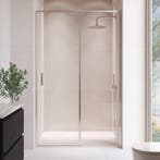 Douchewand Calgary 140 x 190 cm Chroom Transparant Glas 8 mm, Verzenden, Nieuw, Douche