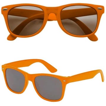Klassieke Oranje Zonnebril - Heren Zonnebril - Dames, Sieraden, Tassen en Uiterlijk, Verzenden, Nieuw