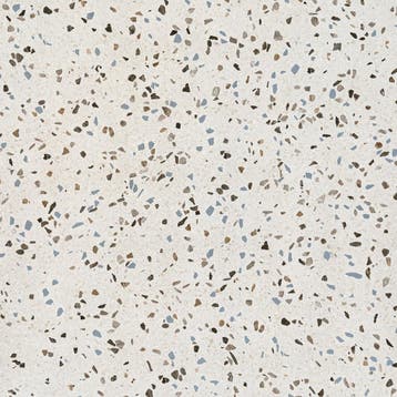 Vloertegel/Wandtegel STP Crisp Kleur Terrazzo Blauw 60x60, 60 cm of meer, Nieuw, Ophalen of Verzenden, 10 m² of meer