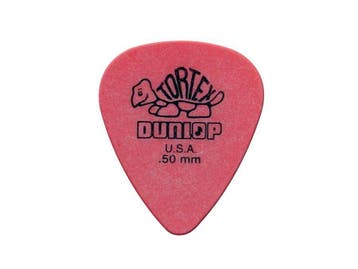 Dunlop Tortex 0.50mm rood plectrum, Verzenden, Nieuw