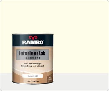 RAMBO INTERIEUR LAK DEKKEND ZIJDEGLANS - Narurel Beige -..., Beige, Nieuw, Ophalen of Verzenden, Lak