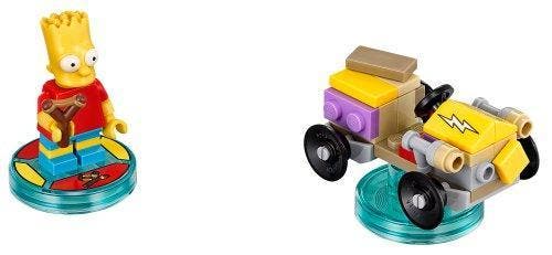LEGO Dimensions 71211 Fun Pack (Bart Simpson + Gravity Sprin, Spelcomputers en Games, Spelcomputers | Overige Accessoires, Zo goed als nieuw