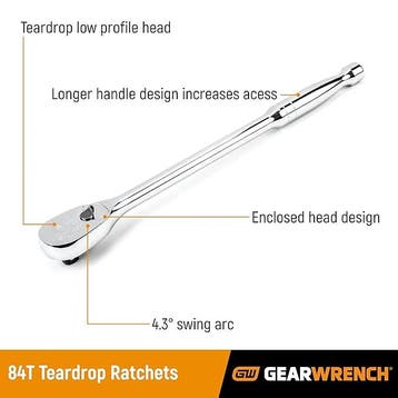 Gearwrench ratelsleutel 3/8, Verzenden, Nieuw