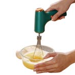 Mini Usb Draadloze Oplaadbare Mixer - Groen - Handmixer, Verzenden, Nieuw