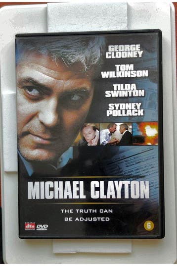 Michael Clayton Crime Tom Wilkinson Tony Gilroy DVD 2007, Verzenden, Nieuw in verpakking
