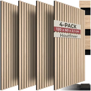 Akoestische panelen Sonic Wall houtlook - licht eiken, Verzenden, Nieuw