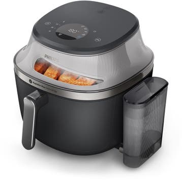 Philips Airfryer Single Basket 5000-serie met Stoomfunctie –, Ophalen of Verzenden, Zo goed als nieuw