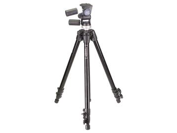 Manfrotto statief 055B met 141 RC kop - 1 jaar garantie, Ophalen of Verzenden, Zo goed als nieuw