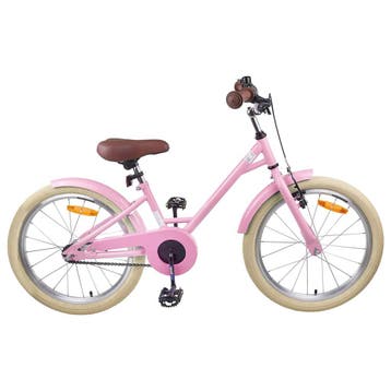 vidaXL Kinderfiets 18 Inch voor 5-7 jaar Lichtroze, Verzenden, Nieuw