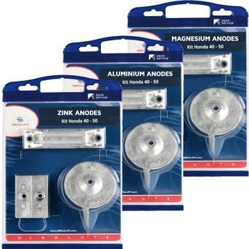 Anode Kit voor Honda 40 - 50 Pk, Ophalen of Verzenden, Nieuw, Zeilboot of Motorboot