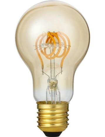 SPL LED Peer E27 5W 460lm 2200K Goud 3-staps dimbaar, Ophalen of Verzenden, Nieuw