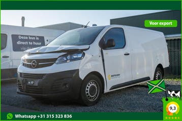 Opel Vivaro L3H1 | 123 PK | Cruise | Airco | Navigatie, Stof, Gebruikt, Wit, Onderhoudsboekje