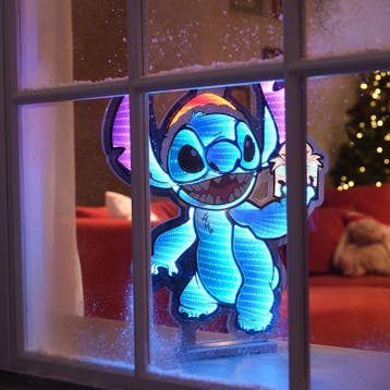 Disney Stitch infinity light kerstdecoratie - 50 x 1,3 x 58, Verzenden, Nieuw