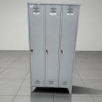 3-deurs retro kledinglocker - 180x90x50 cm, Huis en Inrichting, Kasten | Lockerkasten, Ophalen of Verzenden, Nieuw