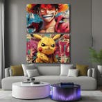 Canvas Fit - Alberto Ricardo - “Fuerza y Libertad: Pikachu &, Nieuw