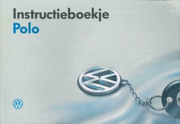 1995 Volkswagen Polo instructieboekje handleiding, Verzenden