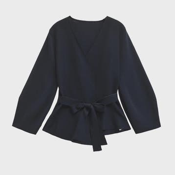 Gebreide Dames Blazer met Schouderpadden en Ceintuur - Retro, Verzenden, Nieuw