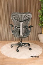 100x Zwarte Herman Miller Mirra Bureaustoel - 5J Garantie, Verzenden, Zwart, Zo goed als nieuw, Bureaustoel