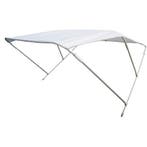 Tweede Kans! Talamex Biminitop 3 Boog met Wit Doek 180 x 150, Ophalen of Verzenden, Nieuw