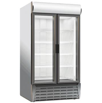 Koelkast 1000 Liter met 2 glazen deuren - 846 liter netto, Verzenden, Nieuw in verpakking, Koelen en Vriezen