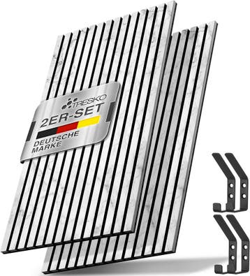 Wandpanelen - Akoestische panelen - Lattenwand - 2 stuks - 1, Huis en Inrichting, Verzenden, Zo goed als nieuw