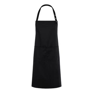 GGM Gastro | (6 stuks) KARLOWSKY | Slabbenschort Tenerife -, Verzenden, Nieuw, Zwart, Schort