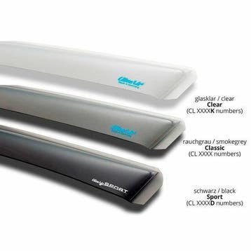 Climair Zijwindschermen Achter Classic BMW E91 CL 108, Nieuw, BMW