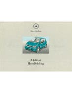 2000 MERCEDES BENZ A KLASSE INSTRUCTIEBOEKJE NEDERLANDS, Auto diversen, Handleidingen en Instructieboekjes