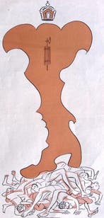 Wat Italië aan zijn laars lapt op spotprent (lijst optie), Verzenden