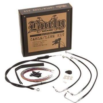 Burly Brand Control Kit 13in Bag Bar Black, Ophalen of Verzenden, Nieuw
