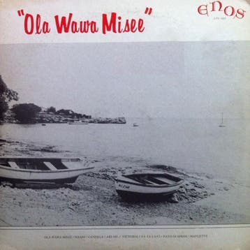 LP gebruikt - Orquesta Enos - Ola Wawa Misee, Cd's en Dvd's, Verzenden, Zo goed als nieuw, Overige formaten