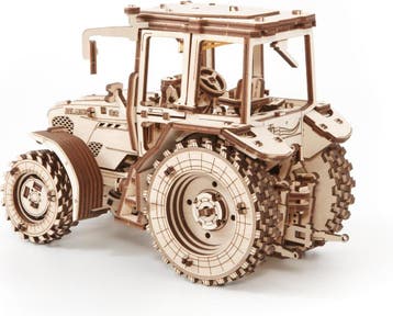 Eco Wood 3D Houten Puzzel Tractor B82 Modelbouw Knutselen, Verzenden, Nieuw