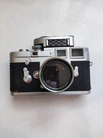 Leica M3 Chrome 35mm Rangefinder Camera - Leitz Summicron, Verzamelen, Fotografica en Filmapparatuur