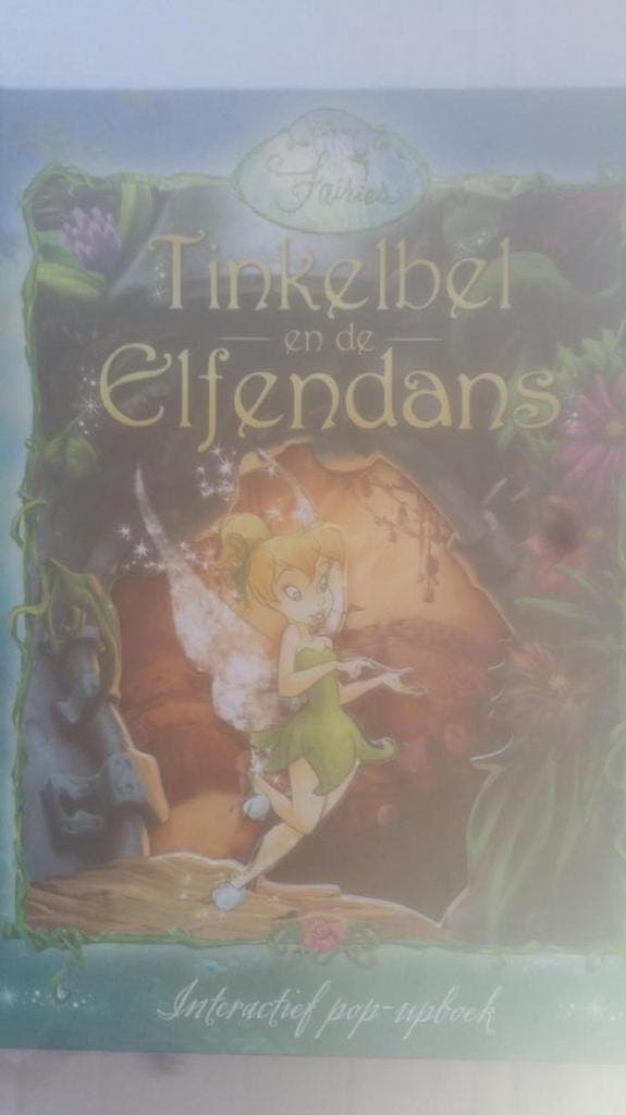 TINKELBEL EN DE ELFENDANS - DISNEY FAIRIES - Justine Fontes, Boeken, Kinderboeken | Baby's en Peuters, Gelezen, Verzenden