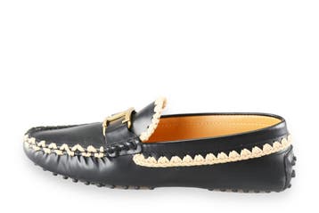 Tods Loafers in maat 38 Zwart, Kleding | Dames, Schoenen, Verzenden, Zwart, Overige typen, Zo goed als nieuw