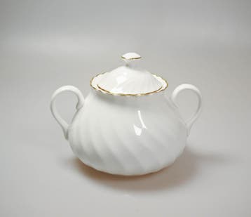 Wedgwood Gold Chelsea Suikerpot, Huis en Inrichting, Verzenden, Nieuw, Overige materialen, Overige stijlen