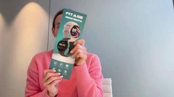2dekans | FITAGE Smartwatch – Sporthorloge – 7 Dagen, Ophalen of Verzenden, Zo goed als nieuw
