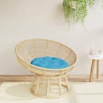 vidaXL Kussen rond Ø 60x11 cm oxford stof lichtblauw, Huis en Inrichting, Woonaccessoires | Kussens, Verzenden, Nieuw, Blauw