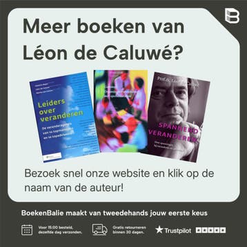 Leren veranderen - Léon de Caluwé 9789462762800, Verzenden, Zo goed als nieuw, Léon de Caluwé