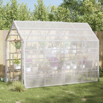 vidaXL Plantenhoes 3 x 4 m PE Transparant, Verzenden