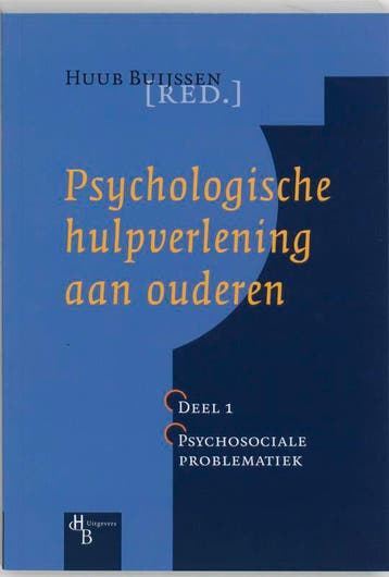 Psychologische hulpverlening aan ouderen 1 Psy 9789055742073, Zo goed als nieuw