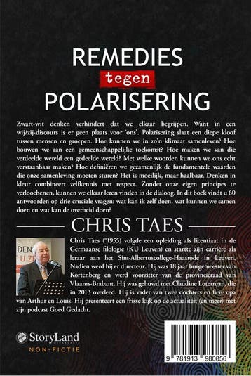 Remedies tegen polarisering 9781913980856 Chris Taes, Verzenden, Zo goed als nieuw, Chris Taes
