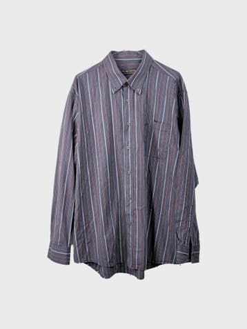 Mainstream Overhemd Heren maat XL Grijs Vintage, Ophalen of Verzenden, Zo goed als nieuw, Grijs, Mainstream