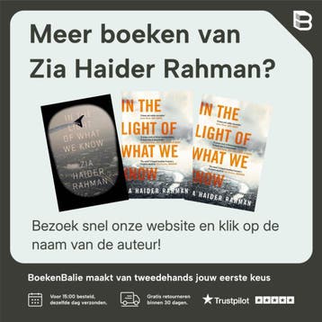 In het licht van wat wij weten - Zia Haider Rahman, Verzenden, Zo goed als nieuw, Zia Haider Rahman