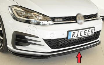Front Splitter voor Volkswagen Golf 7 Facelift GTI / GTD / G, Ophalen of Verzenden