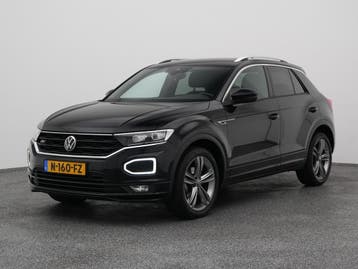 Zakelijke Lease |  Volkswagen T-Roc, Automaat, Gebruikt, Zwart, SUV of Terreinwagen
