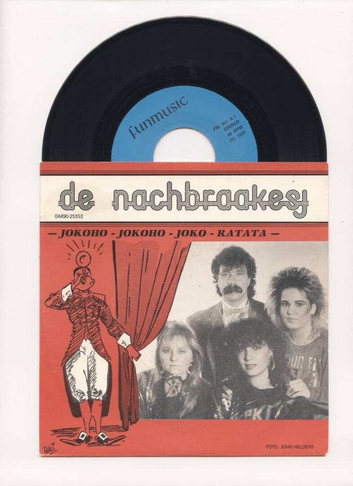 Nachbraakesj, De, Club Chaotica – Hoye! / Jokoho-Jokoho-Joko, Cd's en Dvd's, Vinyl Singles, Ophalen of Verzenden