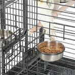 2dekans | Yaheetech Vogelkooi Papegaaienkooi – 81 x 77 x, Dieren en Toebehoren, Vogels | Hokken en Kooien, Ophalen of Verzenden