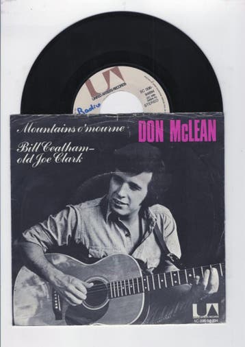 Don McLean – Mountains OMourne / Bill Cheatham Old Joe..., Cd's en Dvd's, Vinyl Singles, Verzenden, Nieuw in verpakking