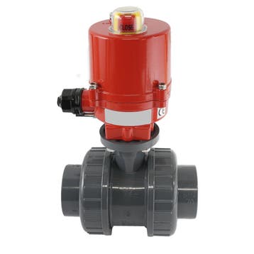 50mm 120V AC VDL 2-weg PVC Elektrische kogelkraan, Verzenden, Nieuw